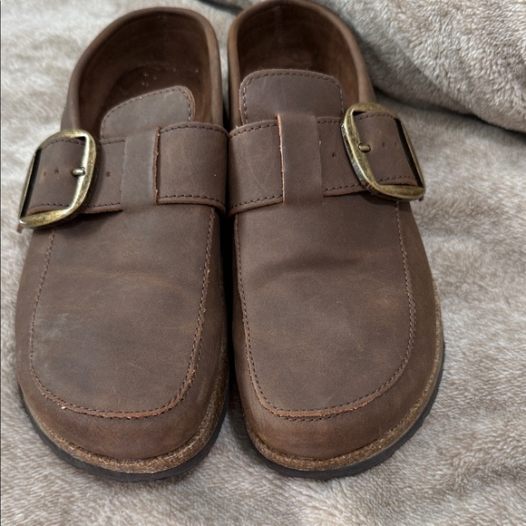 Classic Brown Leather Men's Loafers - Picture 1 of 4